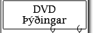 DVD Þýðingar